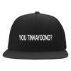 You tinkayoono embroidered flexfit fitted ball cap