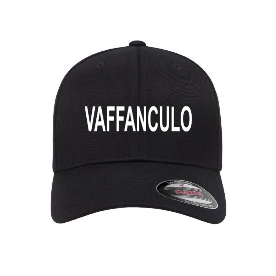 Vaffanculo embroidered flexfit fitted ball cap