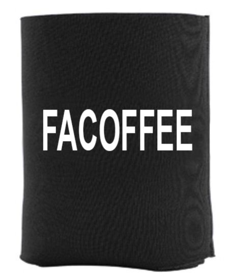 Facoffee insulated can koozie 5pcs