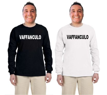 Vaffanculo word of the day long sleeve shirt