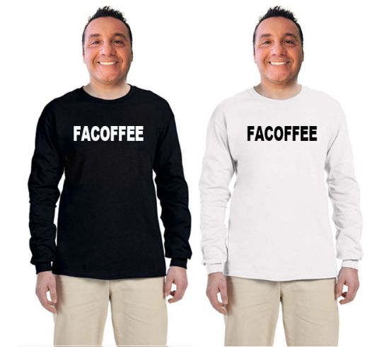 Facoffee word of the day long sleeve shirt