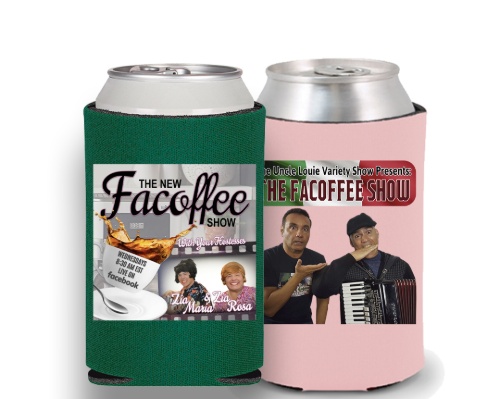 Facoffee drink koozie insulated can cooler 3 for 10