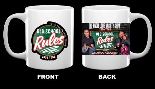 2024 tour old school rules white ceramic mug
